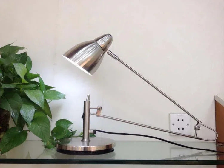 Swing Long Arm Table Lamp Flexible Adjustable Aluminum Desk Light with E27 Bulb led floor lamp