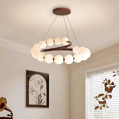 Nordic Minimalist LED Pendant Light Bedroom Food Tables Chandelier Home Decor Light Fixture