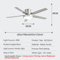 42/52-inch low-floor ceiling fan with pure copper motor fan