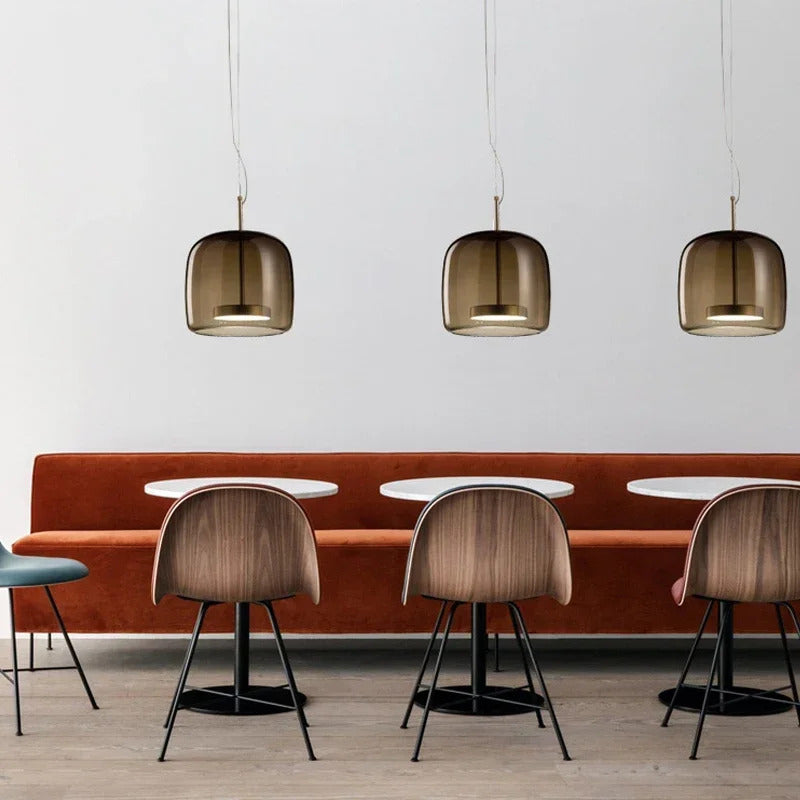 Modern Glass Pendant Lights Ceiling Chandeliers LED Hanging Lamp Living Room Kitchen Fixture Home Decoration Loft LED Luminarias