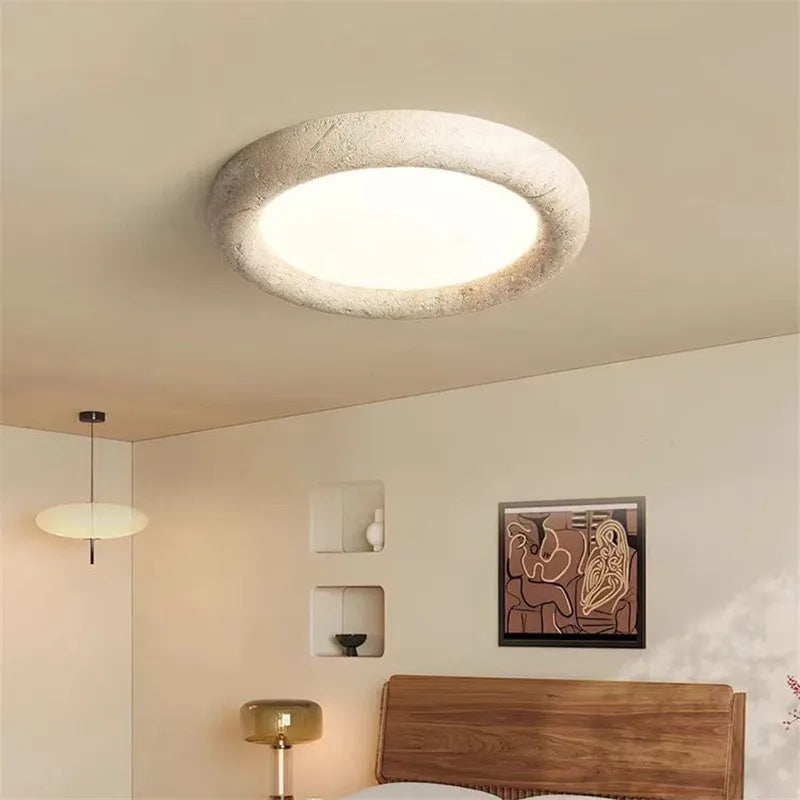 Horizon Travertine Ceiling Light