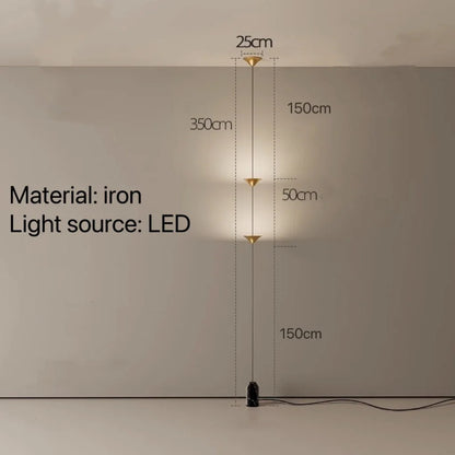 Paolo Castelli SORELUNA floor lamp bedroom bedside lamp