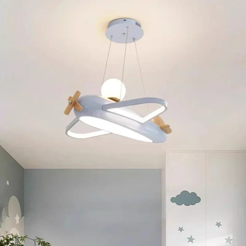 Creative Airplane Lamps Modern Children's Room Chandelier