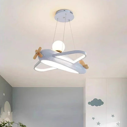 Creative Airplane Lamps Modern Children's Room Chandelier