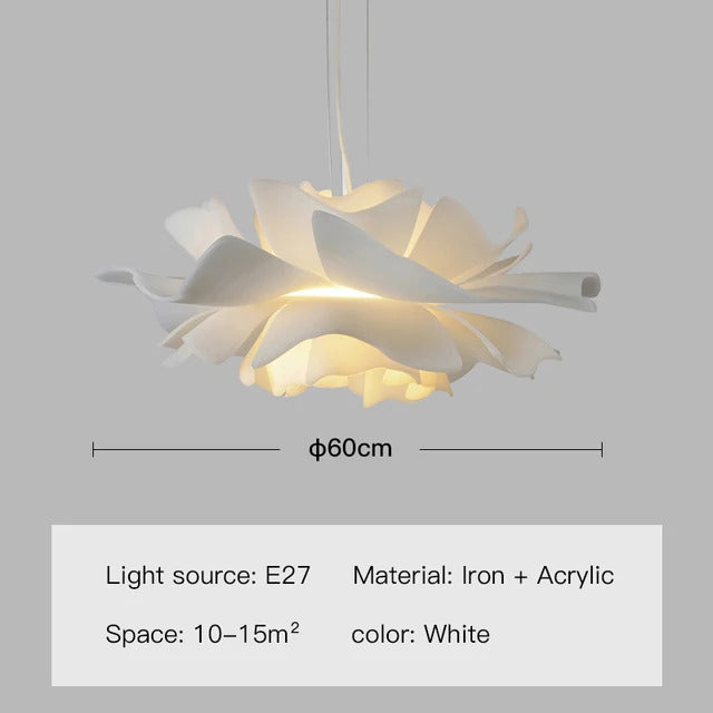 Modern flower Pendant lamp Nordic petal Pendant light