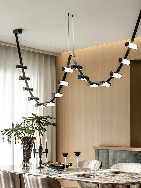 Nordic Leather Chandelier Designer Lighting