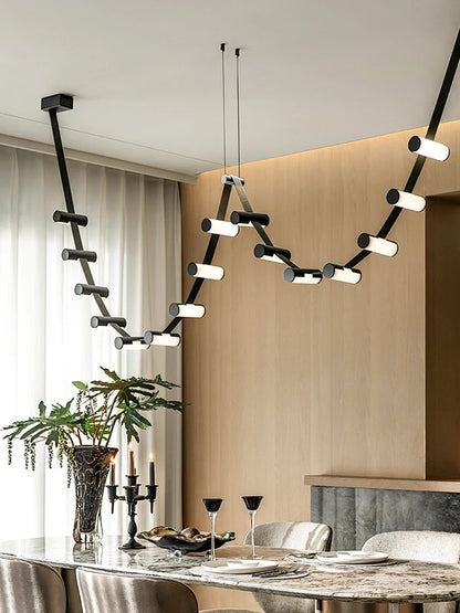 Nordic Leather Chandelier Designer Lighting