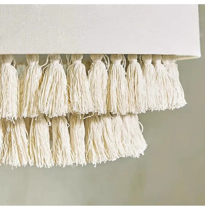 Bohemian Fabric Pendant Lamp Living Room Bedroom lighting