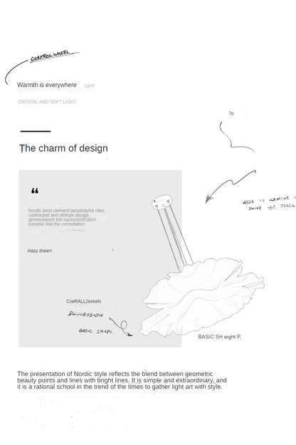 Love Me Not chandelier bedroom light