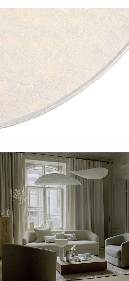Tense Pendant Light Vertigo LED Silk Pendant Light Fabric Hanging Lamp