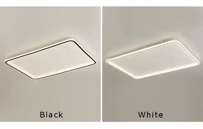 Modern with Remote Control Dimmable Flush Mount Bedroom Living Room Ceiling Light