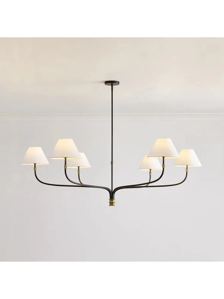 Mid century chandelier Bedroom dining room lighting