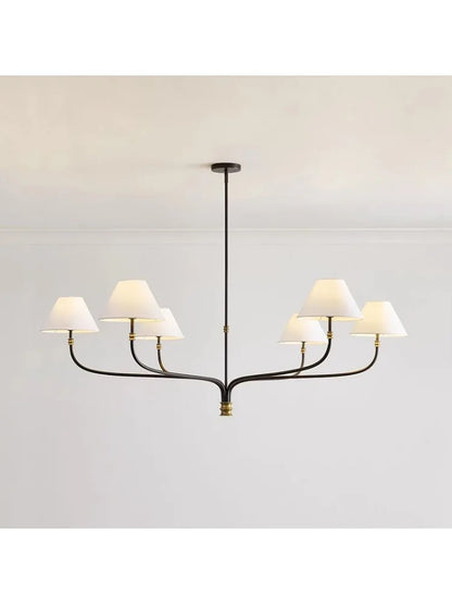 Mid century chandelier Bedroom dining room lighting