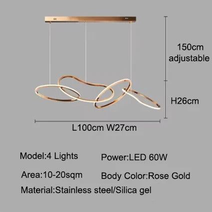 Modern lamp LED lights for room pendant light indoor lighting dining room bedroom room lamp light fixture  lamp for living room