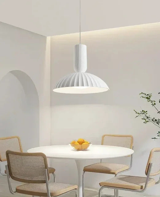 French Gypsum Pendant Light Nordic Designer Restaurant Chandelier