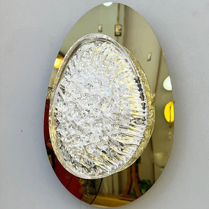 Platinum Art Wall Lamp Modern Creative Design Pebble Corridor wall lighting LED