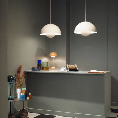 Denmark Designer Semicircular Flower Bud Pendant Lamp LED Lighting Luminaires