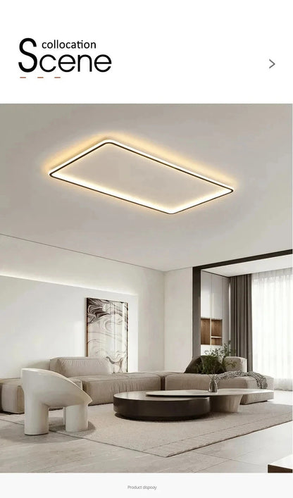 Ultrathin LED Ceiling Lamp Living Room Bedroom Home Decor Lighting Fixture