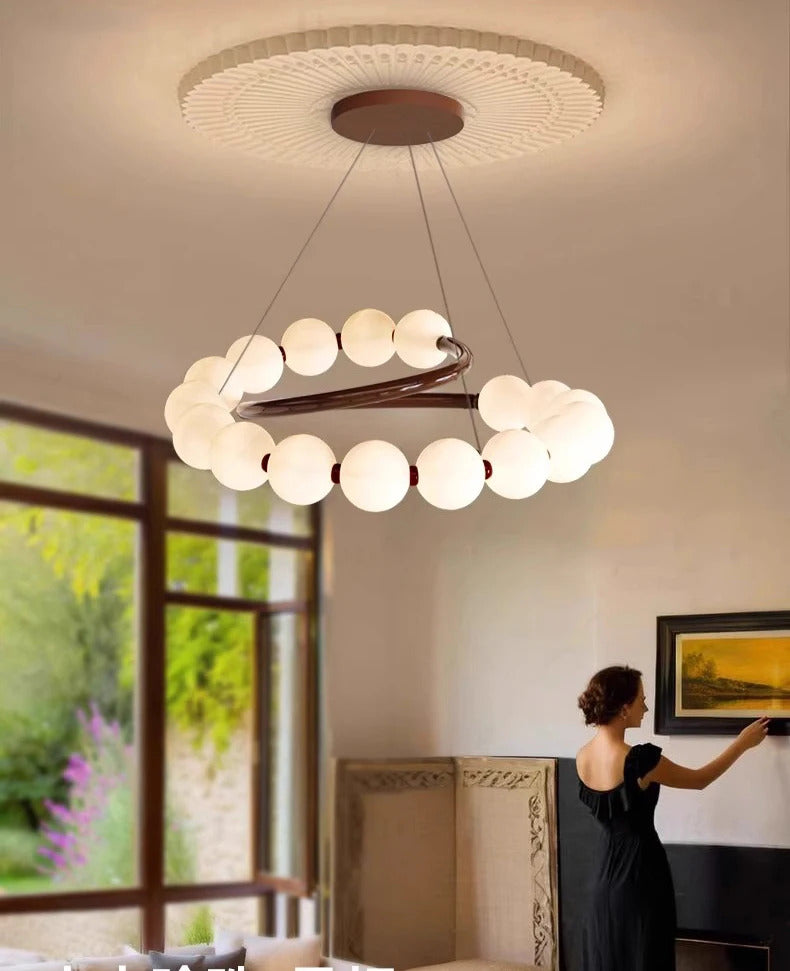 Nordic Minimalist LED Pendant Light Bedroom Food Tables Chandelier Home Decor Light Fixture