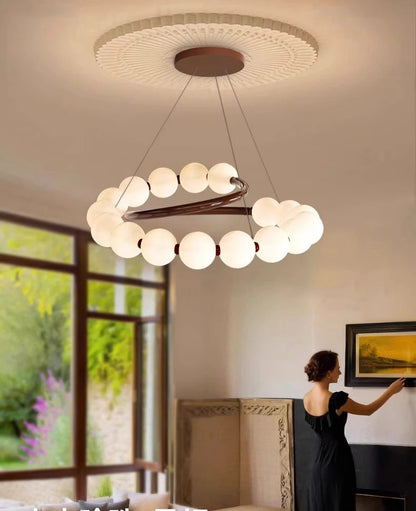 Nordic Minimalist LED Pendant Light Bedroom Food Tables Chandelier Home Decor Light Fixture