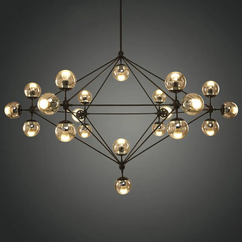 Possini Euro Gable Modo Chandeliers industrial chandelier