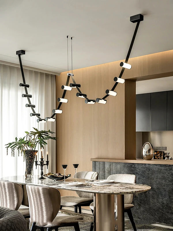 Nordic Leather Chandelier Designer Lighting