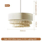 Bohemian Fabric Pendant Lamp Living Room Bedroom lighting