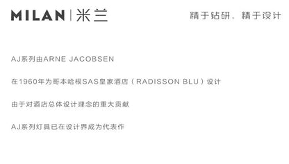 AJ Floor Lamp Living Room Nordic Decoration Home Stand Lamp Design by Arne Jacobsen