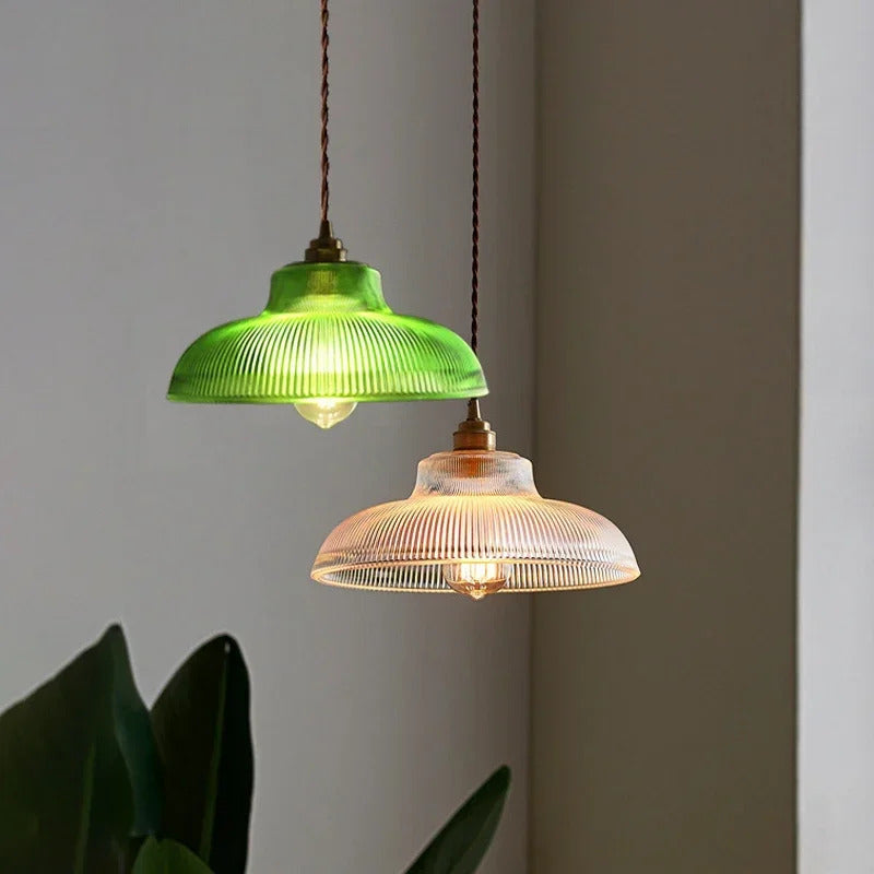 Retro Glass Pendant Light Nordic Home Decoration Lighting