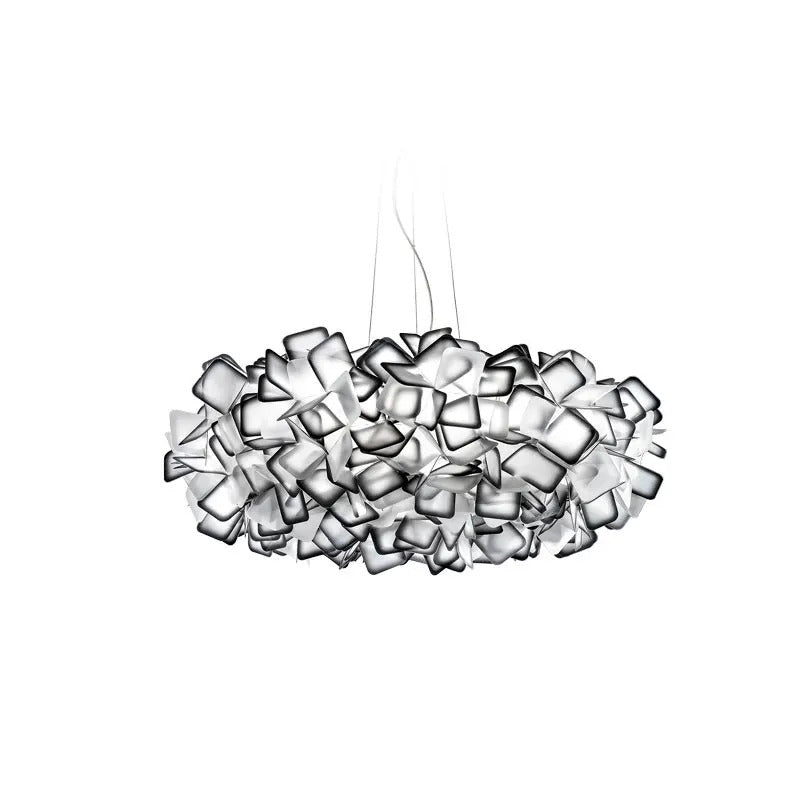Italian Art Flower Petal Style Pendant light Nordic Clouds Led Chandelier