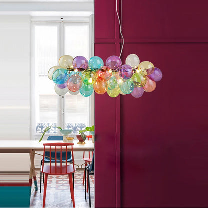Gross glass bubble Pendant lamp bedroom kitchen island light