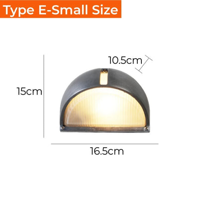 Outdoor Retro LED Wall Lamp E27 Industrial Vintage IP65 Waterproof Ceiling Sconce light