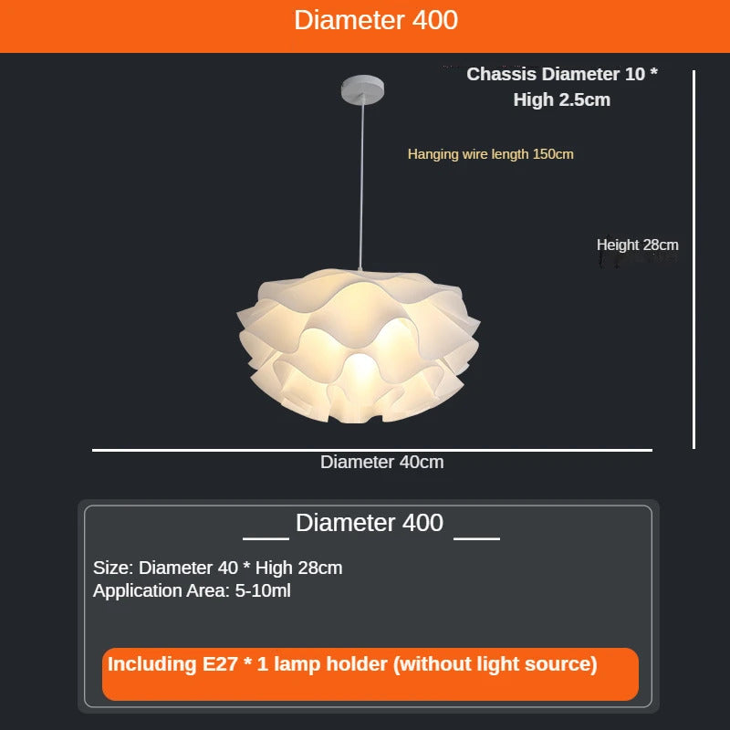 Love Me Not chandelier bedroom light