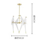 Perch Paper Chandelier LED Bird Designer Chandelier Lamp