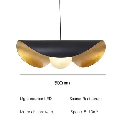 Catellani & Smith Lederam Manta Pendant Lamp Flying Saucer Hat industrial retro replica design lamp white black pendant light