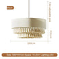 Bohemian Fabric Pendant Lamp Living Room Bedroom lighting