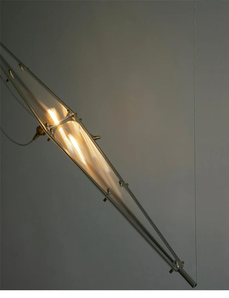 Postmodern pendant lights Designer luxury minimalist glass pendant light