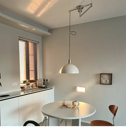Bauhaus Telescoping Pendant Light Nordic Rocker Arm Movable swing hanging Lamps