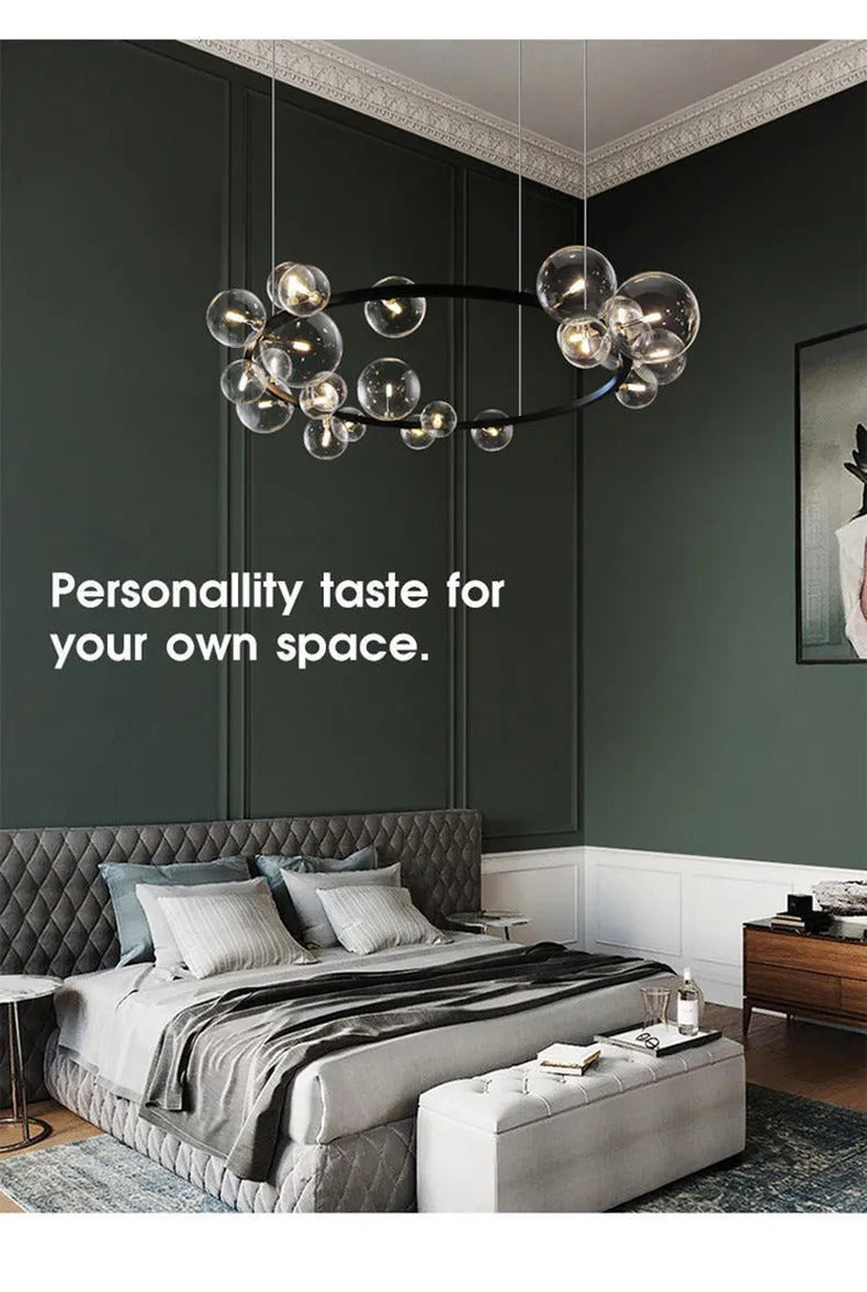 Molecule chandelier LED Modern Minimalist lustre nordic chandelier