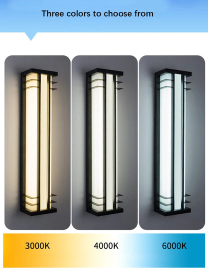 Outdoor foyer wall lamp waterproof entrance door courtyard wall light sconce lighting