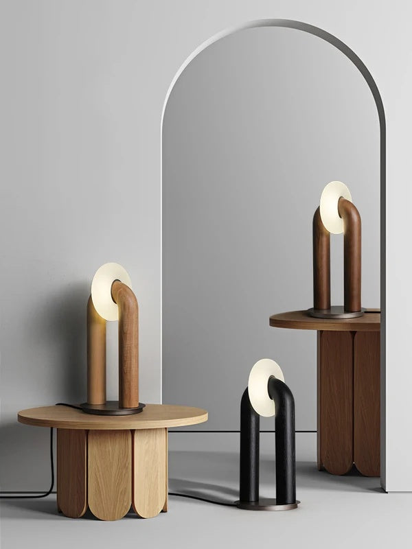 Solid Wood Table Lamps