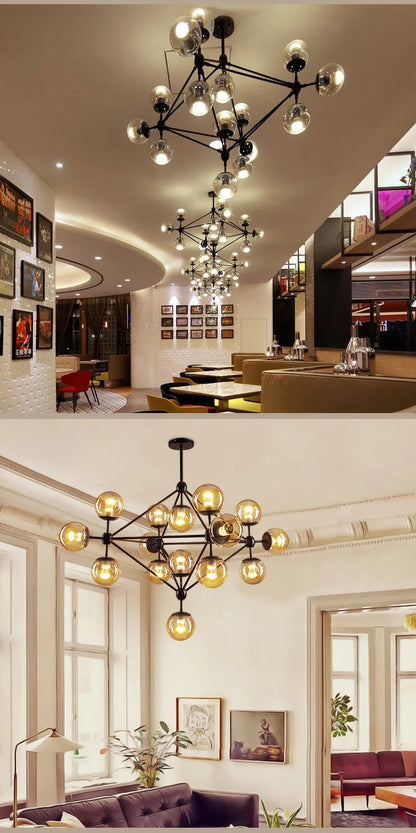 Possini Euro Gable Modo Chandeliers industrial chandelier