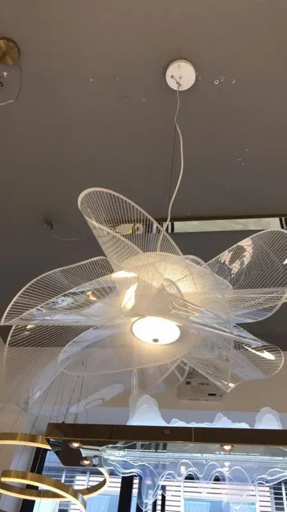 La Belle Etoile Chandeliers Nordic fancy chandeliers Italian Designer White minimalist lamp