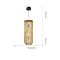 Rattan pendant light vintage Wabi-sabi Lights