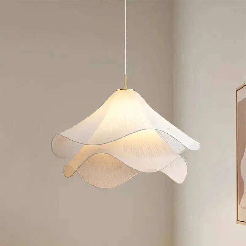 Lia Pendant lamp Nordic white fabric pendant light