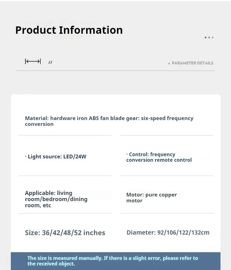 Nordic wooden Large Wind Ceiling Fan Light Retro Simple Solid walnut Electric Remote Fan lamp