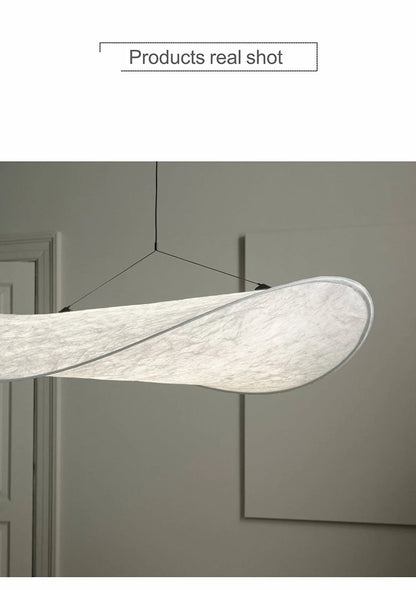 Tense Pendant Light Vertigo LED Silk Pendant Light Fabric Hanging Lamp