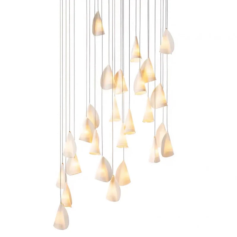 Nordic Minimalist ceramics chandelier Canada designer artistic creativity pendant lamp