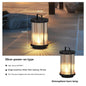 Modern Simple Clear Glass Landscape Lights Lantern Garden Solar Outdoor Light Courtyard Lawn Balcony Decoration Floor Lights