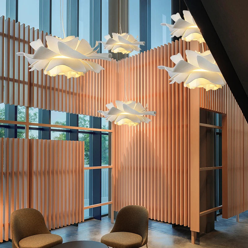 Modern flower Pendant lamp Nordic petal Pendant light